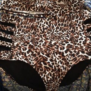 torrid Swim - 2xl animal print bikini torrid Swim - 2xl animal print bikini